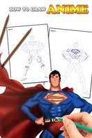 Drawing Superman Lesson ภาพหน้าจอ 2