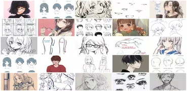 アニメキャラクターを描く方法