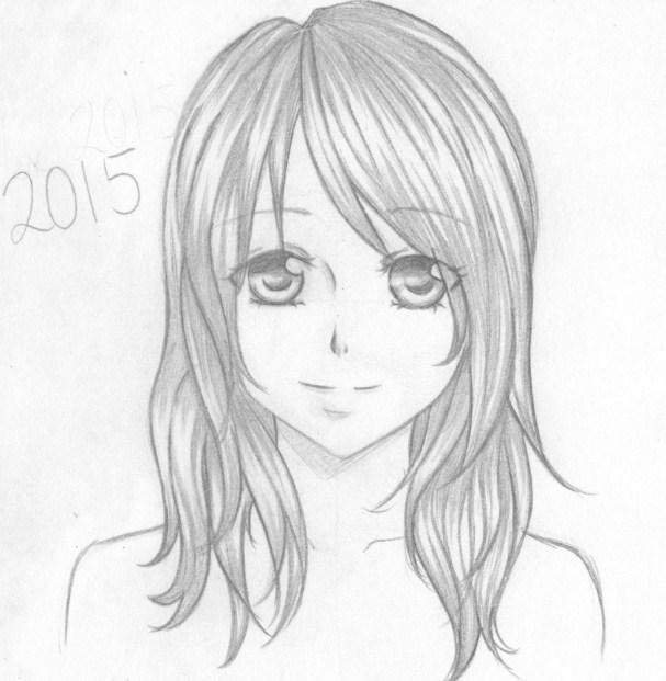 How to draw a girl anime