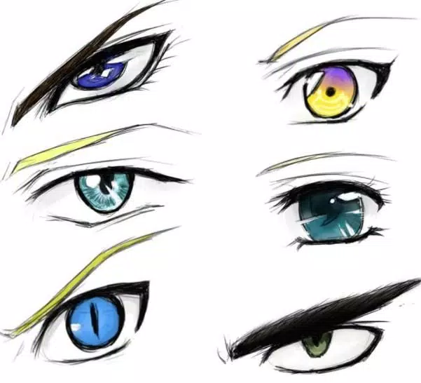 Download do APK de Como desenhar olhos de anime para Android