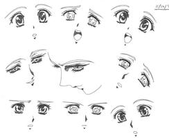 How to Draw Anime Eyes Screenshot 2