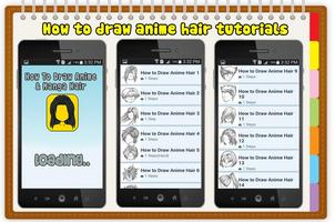 How To Draw Anime Hair Manga screenshot 3