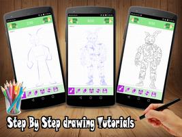 How To Draw FNAF Characters screenshot 1
