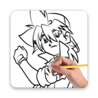 How To Draw Beyblade Characters أيقونة