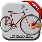 How to Draw Bicycle icon