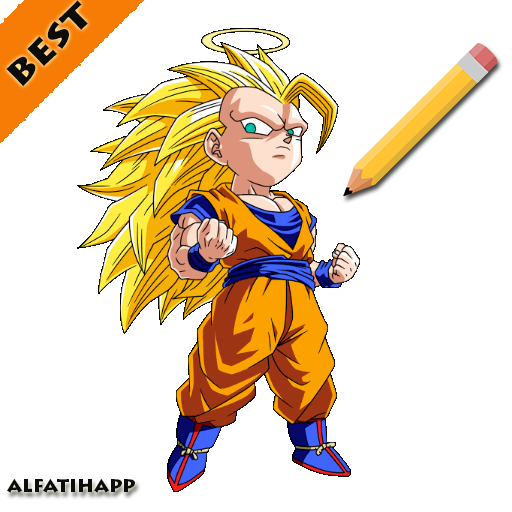 Como desenhar: DBZ Character