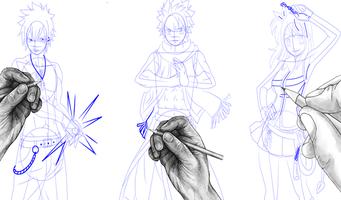 How To Draw Manga Fairy Tail capture d'écran 3