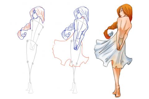 How to Draw Female Figures for Android - APK Download
