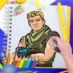 How to Draw Fortnite