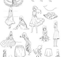How to draw fringe dress screenshot 2