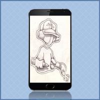 300 How To Draw Graffiti Character screenshot 1
