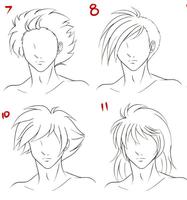 How to Draw Hair for Beginners Affiche