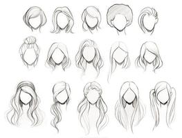 How to Draw Hair for Beginners ảnh chụp màn hình 3