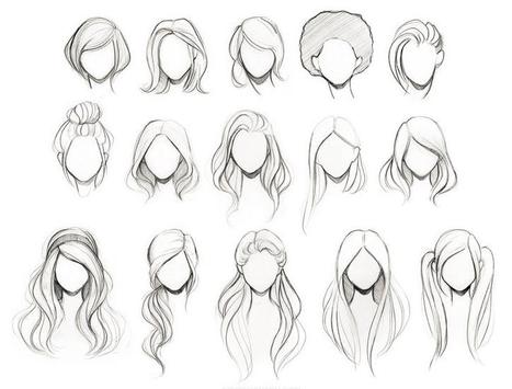 How to Draw Hair for Beginners for Android - APK Download