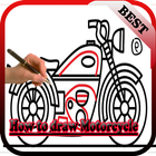 How to Draw Motorcycle icon