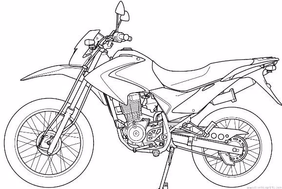 COMO DESENHAR UMA MOTO HONDA BROS 160 2022 PASSO A PASSO 