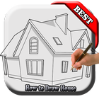 How to Draw House icon