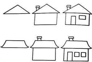 cómo dibujar la casa - para niños captura de pantalla 2