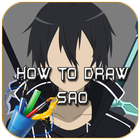 How to Draw Sword Art Online (SAO) 아이콘