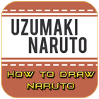 How to Drawing Naruto Character Step By Step icône