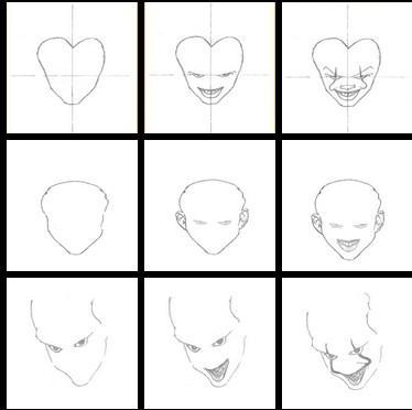 Featured image of post How To Draw Pennywise Step By Step How to draw portraits of people with learn to draw people step by step