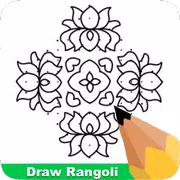How To Draw Rangoli