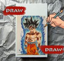 How To Draw Super Saiyan Ultra Instinct ảnh chụp màn hình 3