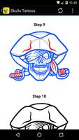 How to Draw Skulls Tattoos screenshot 1