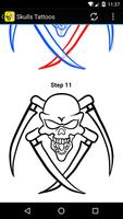 How to Draw Skulls Tattoos 截图 3