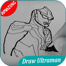 300 How To Draw Ultraman Step by Step APK