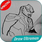 300 How To Draw Ultraman Step by Step icône