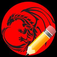 How to Draw Dragon penulis hantaran