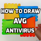 How to Draw a AVG AntiVirus 图标