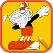 How To Draw Cuphead Characters Step By Step Easy