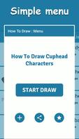 How To Draw Cuphead Characters Step By Step Easy ảnh chụp màn hình 1
