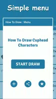 How To Draw Cuphead Characters Step By Step Easy imagem de tela 1