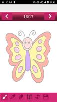 How to Draw Cute Butterflies syot layar 1