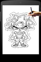 How to draw Dragon Ball Super Characters Affiche