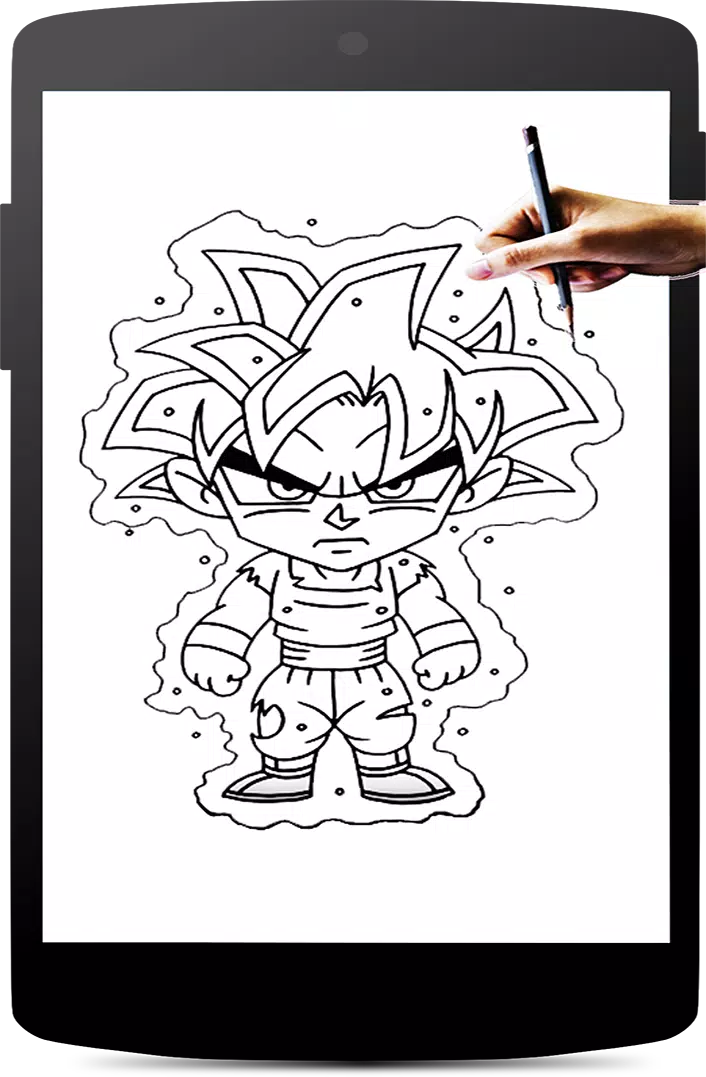 FACIL DE DESENHAR COMO DESENHAR o JIREN de DRAGON BALL SUPER 