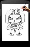 How to draw Dragon Ball Super Characters syot layar 3