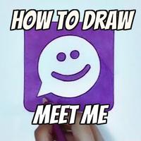 How to Draw a MeetMe โปสเตอร์