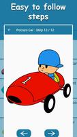 How To Draw Pocoyo Characters Step By Step Easy screenshot 3