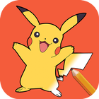 Learn How To Draw Pokemon Step By Step Easy أيقونة
