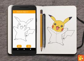 Learn How To Draw Pokemon Step By Step Easy Affiche