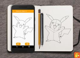 Learn How To Draw Pokemon Step By Step Easy تصوير الشاشة 2
