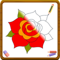 How to draw A Rose And Flowers Easy Step by Step