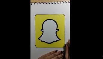 How to Draw a Snapchat Affiche