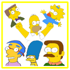 How to draw Simpsons icône