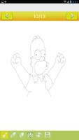 How to draw Simpsons syot layar 3