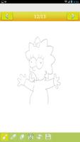 How to draw Simpsons syot layar 1